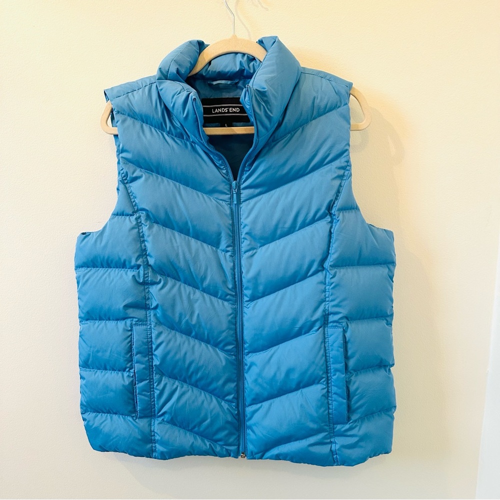 Land’s End Down PufferVest size large